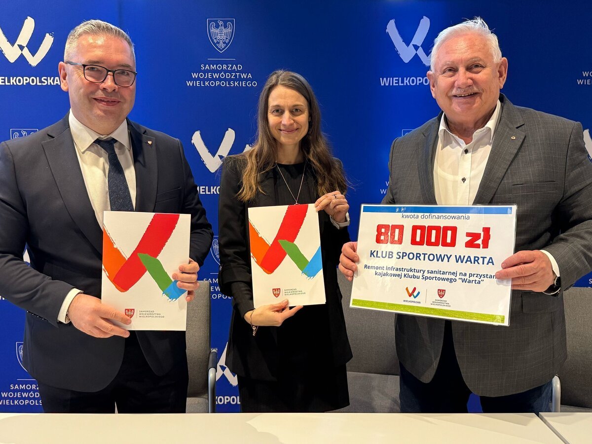 Wsparcie finansowe z Urzędu Marszałkowskiego Województwa Wielkopolskiego 